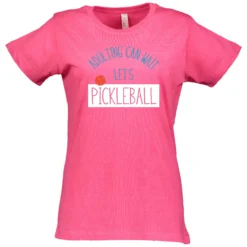Adulting Can Wait Cotton T-Shirt - Women's -Pickleball Store Adulting W CTN HP 72972.1677006312