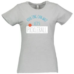Adulting Can Wait Cotton T-Shirt - Women's -Pickleball Store Adulting W CTN HT 54475.1677006312