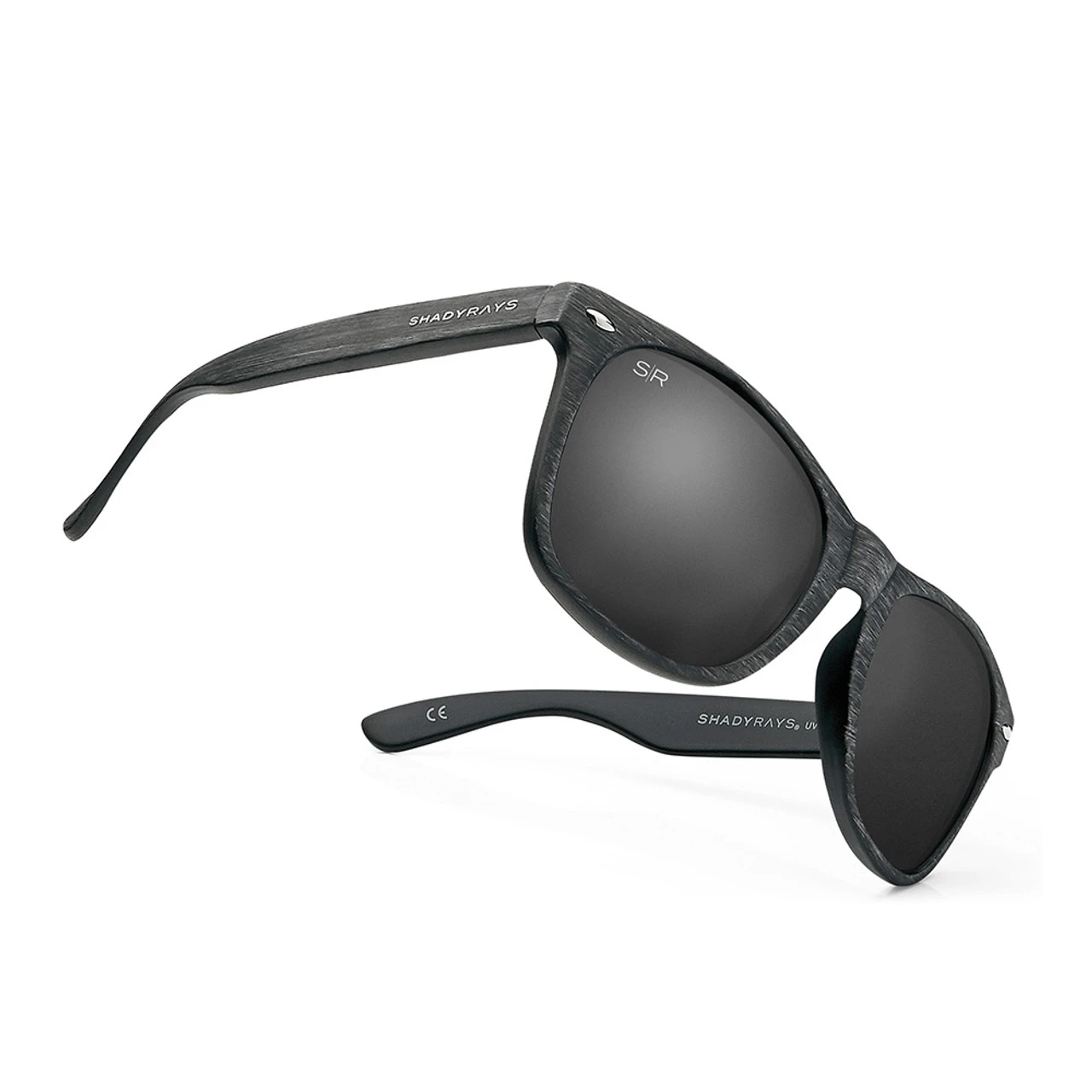 Shady Rays Classic Eyewear - Timber Black Polarized 1 Shady Rays Classic Eyewear - Timber Black Polarized