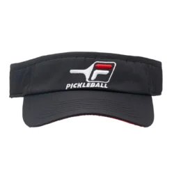 FILA Pickleball Logo Visor -Pickleball Store FIL704 BK 1 1000 63438.1676314749