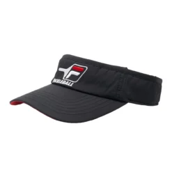 FILA Pickleball Logo Visor -Pickleball Store FIL704 BK 2 1000 66825.1676314749