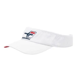 FILA Pickleball Logo Visor -Pickleball Store FIL704 WH 2 1000 73802.1676314749