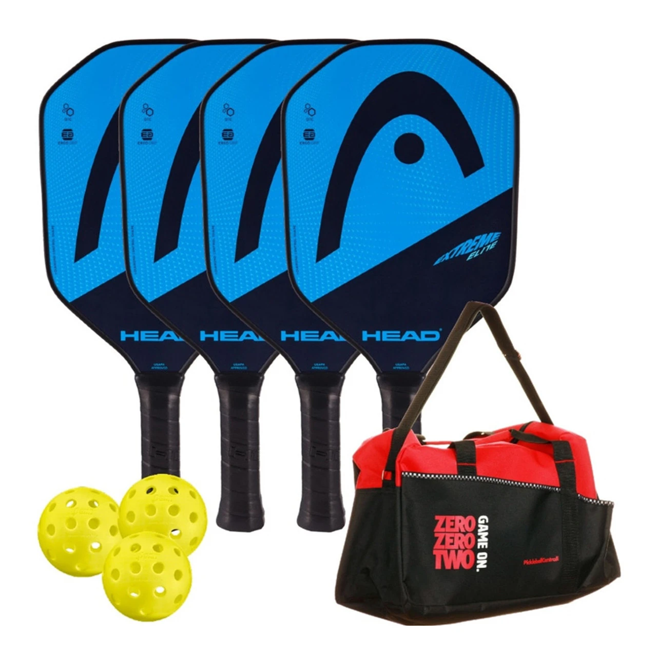 HEAD Extreme Elite 4-Paddle Bundle 1 HEAD Extreme Elite 4-Paddle Bundle
