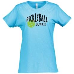 Pickleball Junkie Cotton T-Shirt - Women's