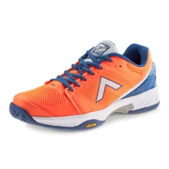 Tyrol Striker Pro V Court Shoe - Men's -Pickleball Store Mens StrikerProV OrangeNavy 03 1000 76960.1671233312