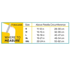 OS1st KS7+ Adjustable Performance Knee Sleeve -Pickleball Store OSF118 6 06492.1663784827