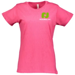 Pickleball Inc. Pro Cotton T-Shirt - Women's -Pickleball Store PBIPro W CTN HP 54337.1677526060