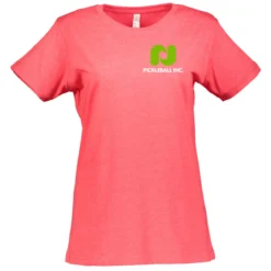 Pickleball Inc. Pro Cotton T-Shirt - Women's -Pickleball Store PBIPro W CTN RD 06840.1677526060