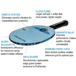 ProKennex Kinetic Ovation Flight Paddle -Pickleball Store PKX250 5 42359.1672435721