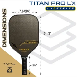 Titan Pro Hyperweave LX Paddle -Pickleball Store PL510 10 75441.1663784815