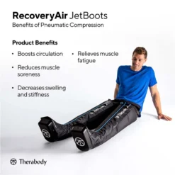 Therabody RecoveryAir JetBoots Compression System 12 Therabody RecoveryAir JetBoots Compression System -Pickleball Store TBI155 5 84842.1663784807