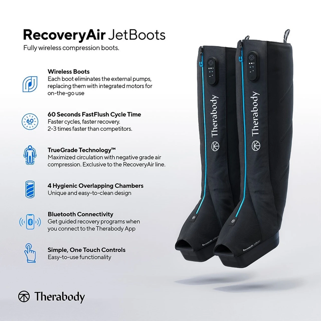 Therabody RecoveryAir JetBoots Compression System 6 Therabody RecoveryAir JetBoots Compression System - Image 6