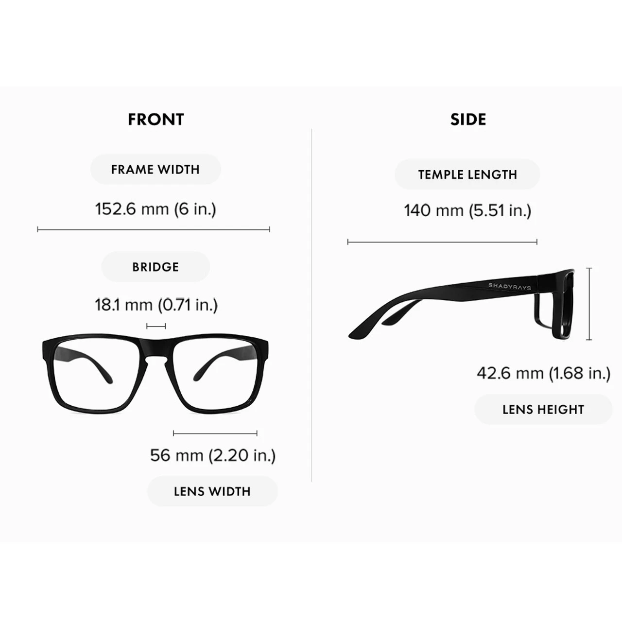 Shady Rays Titan Eyewear - Navy Smoke Polarized 2 Shady Rays Titan Eyewear - Navy Smoke Polarized - Image 2