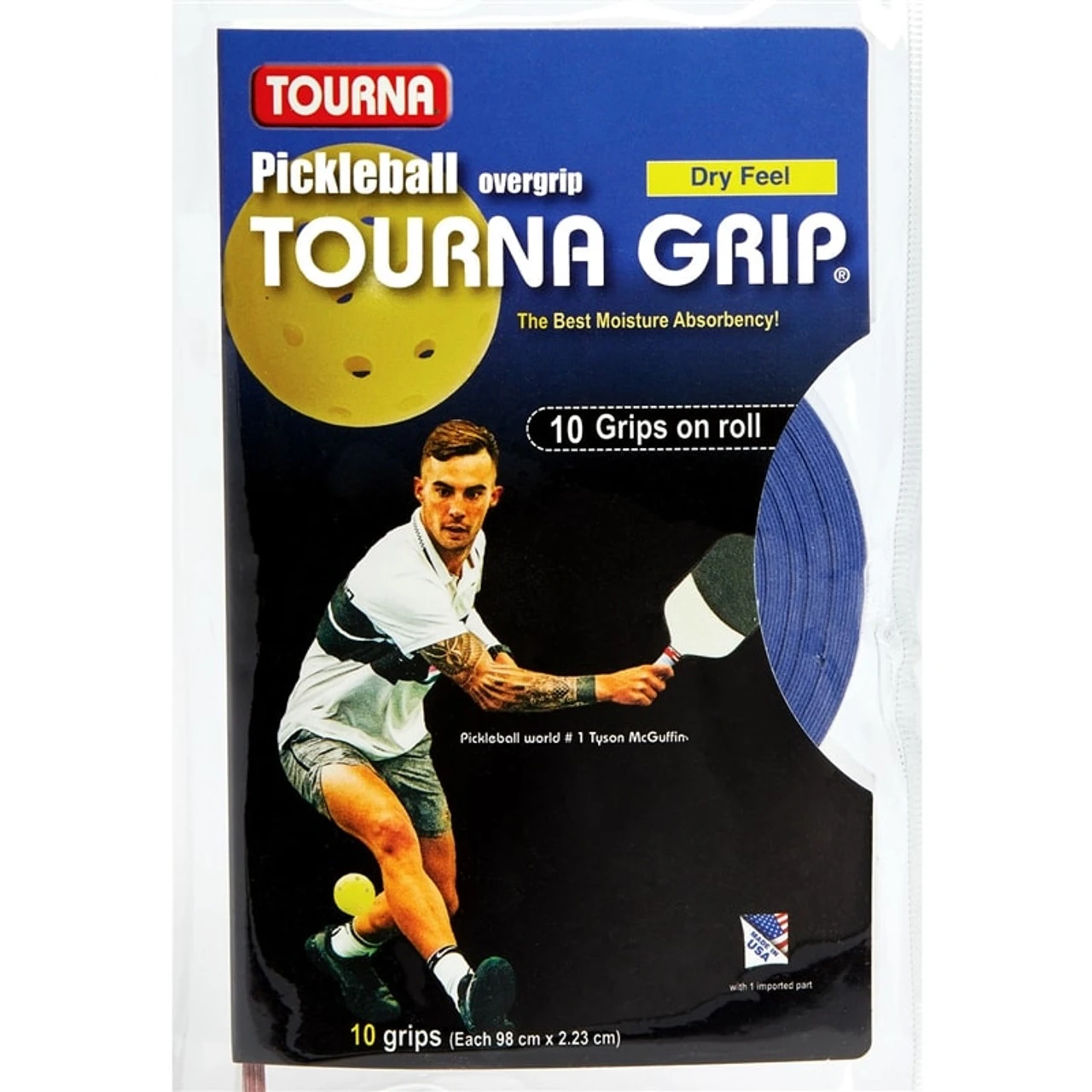 Tourna Pickleball Grip - Moisture Absorbency 3 Tourna Pickleball Grip - Moisture Absorbency - Image 3