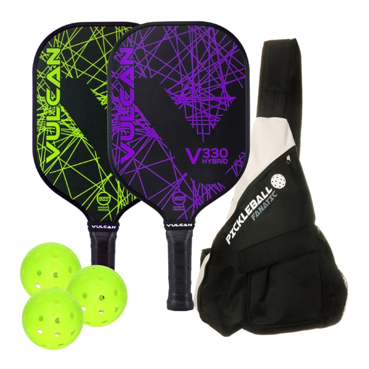 Vulcan V330 Hybrid 2-Paddle Bundle W/Sling Bag 1 Vulcan V330 Hybrid 2-Paddle Bundle W/Sling Bag
