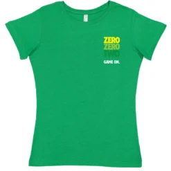 ZZT Green Pro Cotton T-Shirt - Women's -Pickleball Store ZZTProGR W CTN GR 18391.1666830261
